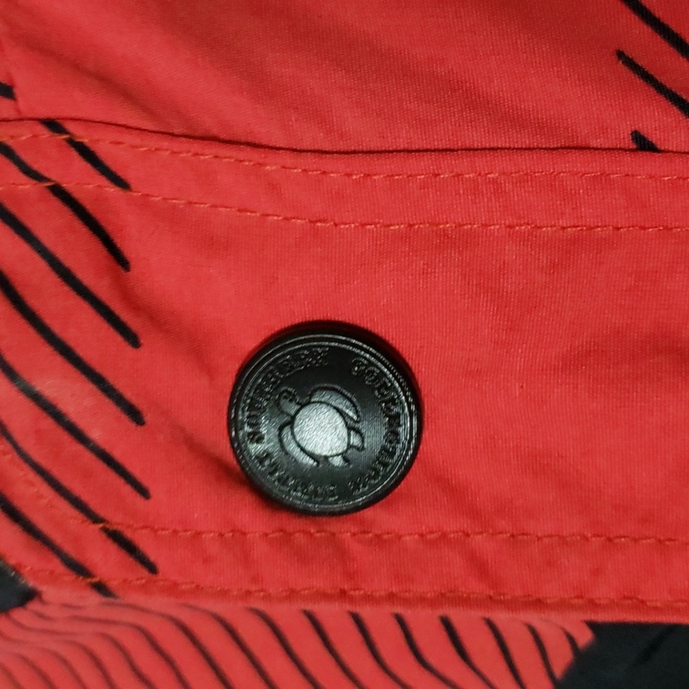 Simply Southern 1/4 Reversible Pullover Red, Black Size Med - Picture 4 of 11